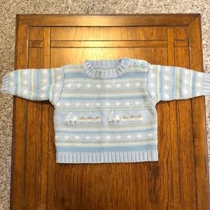Gymboree EUC Train Sweater 6-12m